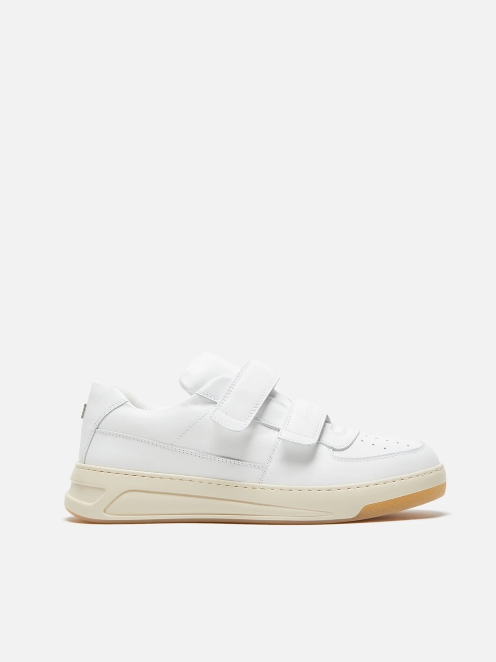 Acne Studios Velcro Strap Sneaker in Optic white